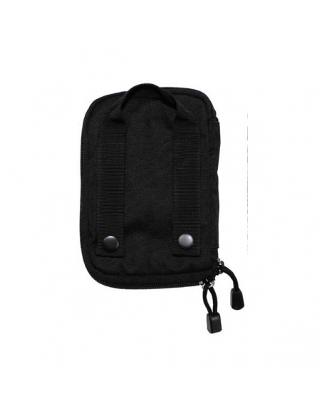 Compre a carteira pequena preta com sistema Molle MilTec