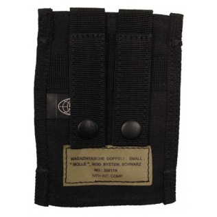 Coldre duplo Molle pequeno MFH preto 2