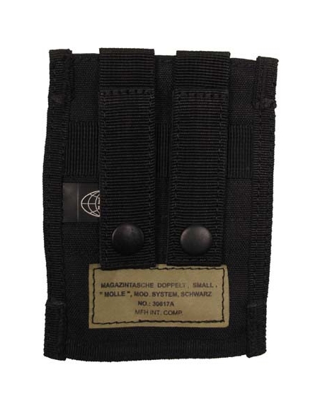 Compre Coldre Duplo para Carregador Molle MFH Preto Pequeno