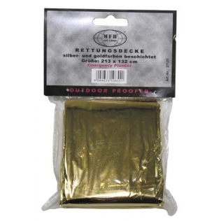 Cobertor Alu MFH Gold