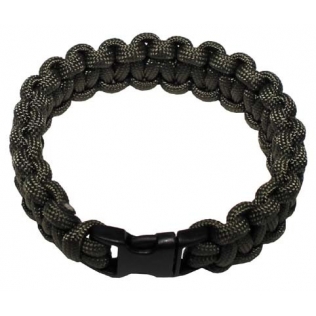 Pulseira de paracord verde MFH