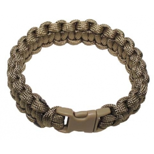 Pulseira de paracord Coyote MFH