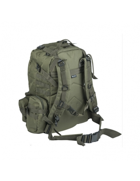 Compre a mochila tática militar verde MilTec Defense de 36 litros.