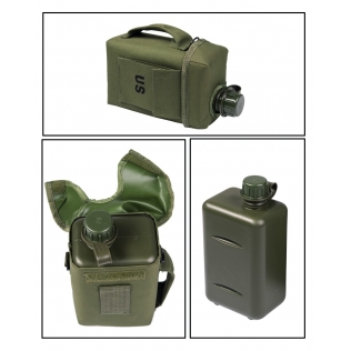 Cantil de patrulha militar verde MilTec 2