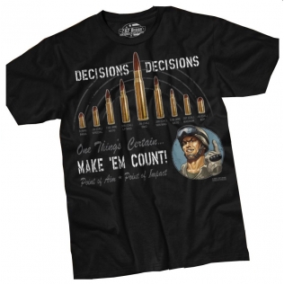 Decisões 7.62 Design Camiseta