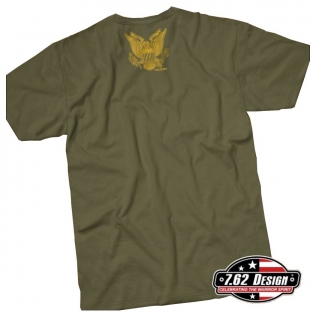 Camiseta retrô do exército 7.62 Design 2