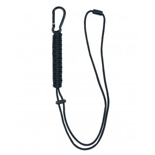 Cordão de paracord preto MilTec