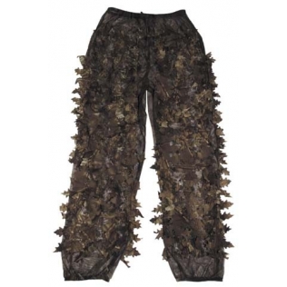 Traje de camuflagem MFH marrom-caçador com folhas 2