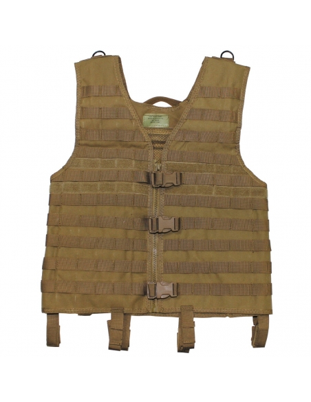 Colete Tático MFH Molle Coyote Tan