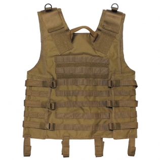 Colete Tático MFH Molle Coyote Tan 2
