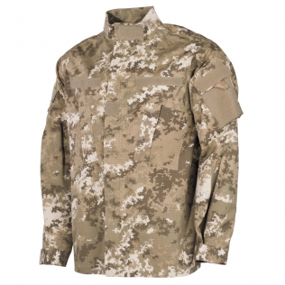 Camisa de camuflagem MilTec ACU Vegetato Desert Rip Stop