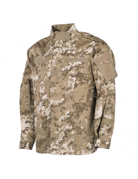 Camisa de camuflagem MilTec ACU Vegetato Desert Rip Stop
