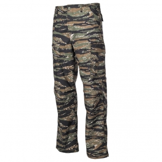 Calças MilTec Tiger Stripe Rip Stop Camufladas Vietnam