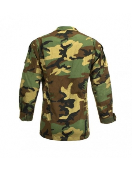 Compre a camisa camuflada TDU Woodland Rip Stop Claw Gear