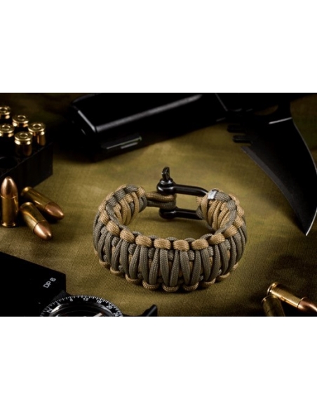 Compre a pulseira de paracord Trooper Woodland Invader Gear