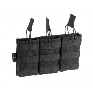 Porta-carregador triplo Molle 5.56 Invader Gear , preto