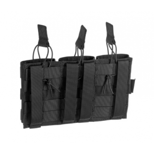 Porta-carregador triplo Molle 5.56 Invader Gear , preto 2
