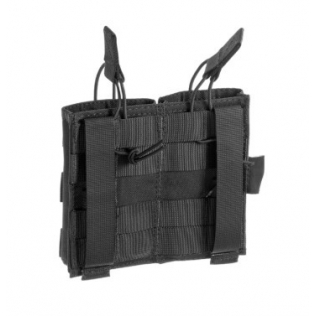 Porta-carregador duplo Invader Gear 5.56 Molle, preto 2