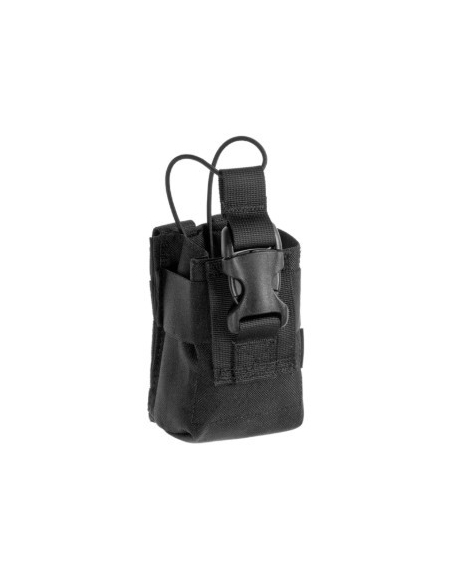 Estojo para rádio Invader Gear preto com sistema Molle