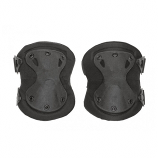 Joelheiras táticas militares pretas Invader Gear XPD