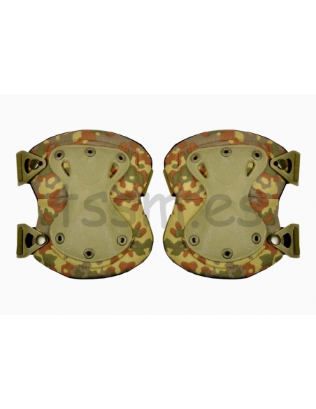 Cotoveleiras táticas XPD Flecktarn Claw Gear