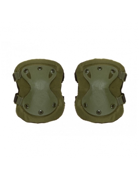 Cotoveleiras Táticas Militares XPD Verdes OD Claw Gear