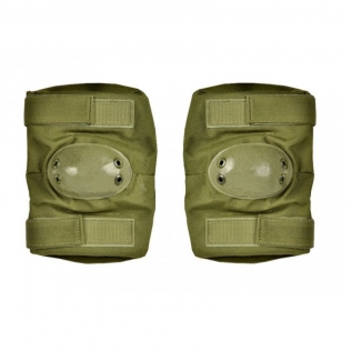 Cotoveleiras Táticas Militares Longas Verdes OD Claw Gear