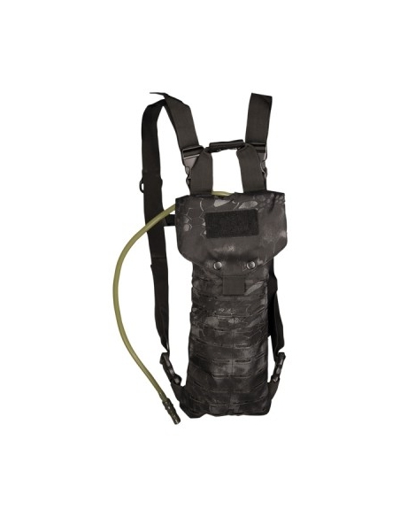 Mochila tática de hidratação noturna MilTec com corte a laser