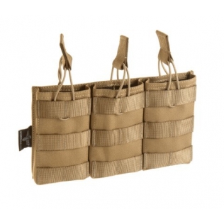 Porta-carregador triplo Molle 5.56 Coyote Invader Gear