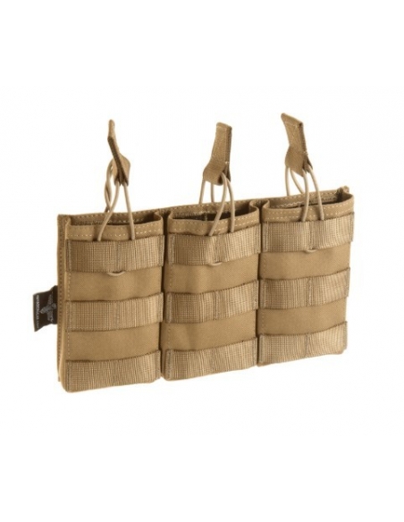 Porta-carregador triplo Molle 5.56 Coyote Invader Gear