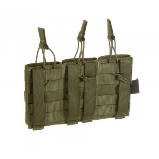 Porta-carregador triplo Molle verde Invader Gear calibre 5,56 mm 2
