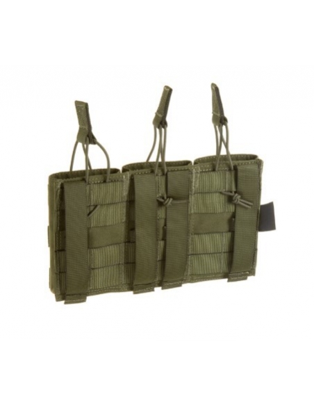 Compre o porta-carregador triplo Molle verde de 5,56 mm Invader Gear