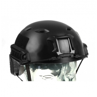 Capacete preto Emerson Fast BJ 2