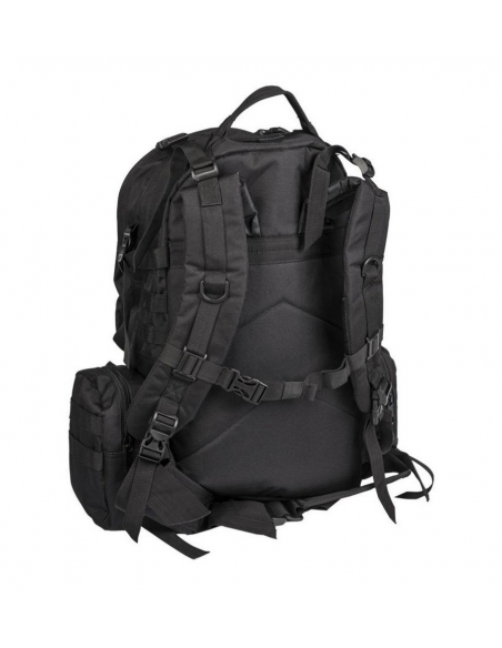 Compre a mochila tática militar preta MilTec Defense de 36 litros.