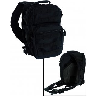 Bolsa tática MilTec One Strap Assault SM, preta.