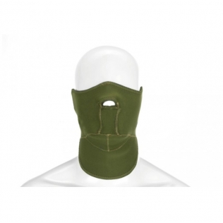 Máscara de proteção de neoprene verde Invader Gear
