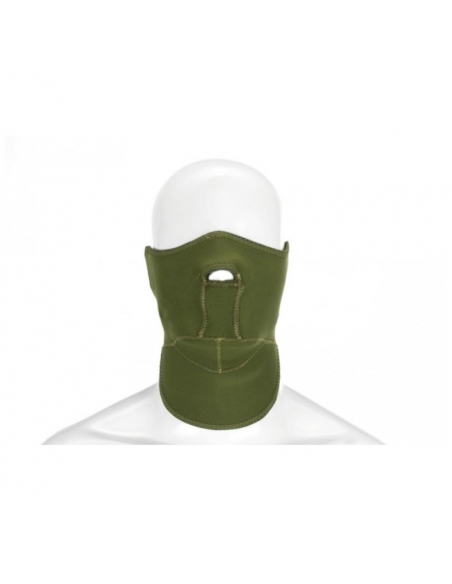 Máscara de proteção de neoprene verde Invader Gear