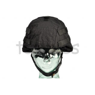 Capa para capacete militar Raptor Invader Gear preta. 2