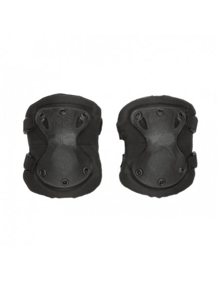 Cotoveleiras táticas militares pretas XPD Invader Gear