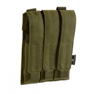 Porta-carregador triplo Molle MP5 Invader Gear verde