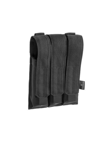 Porta-carregadores triplo Molle para MP5 Invader Gear , preto.