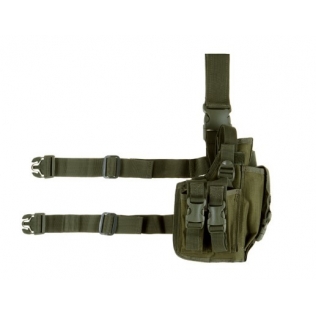 Coldre de perna verde Invader Gear para pistola
