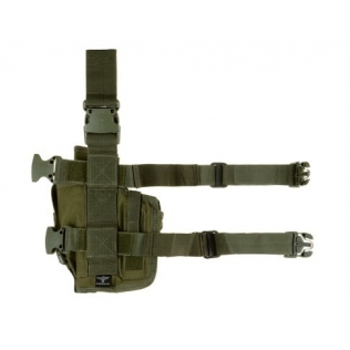 Coldre de perna verde Invader Gear para pistola 2