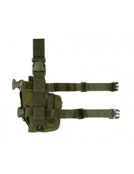 Compre o coldre de perna para pistola Green Invader Gear