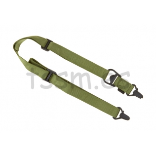 Bandoleira tática de 2 pontos Invader Gear FS3 verde para fuzil 2