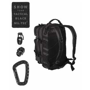 Mochila Tática Militar MilTec US Assault SM 20 Litros Preta 2