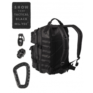 Mochila Tática Militar MilTec US Assault LG Tactical 36 Litros Preta 2