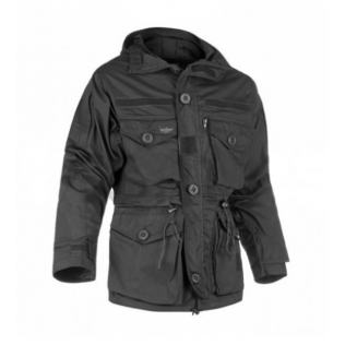 Jaqueta Tática Preta Smock Invader Gear