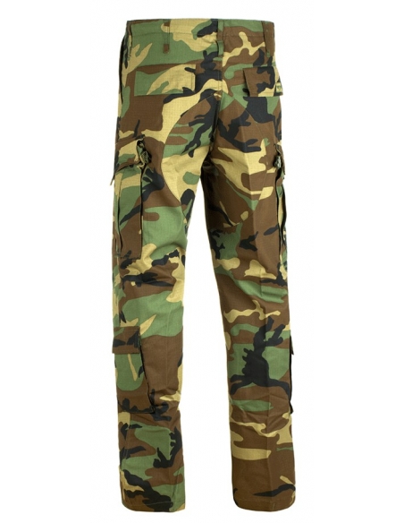 Compre calças de camuflagem Woodland TDU Revenger Invader Gear