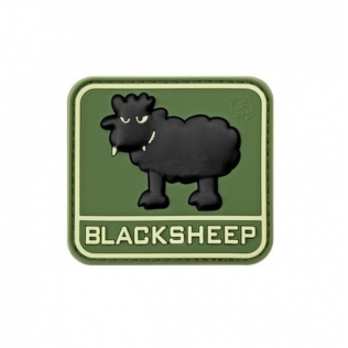 Patch de borracha 3D Black Sheep Fores JTG